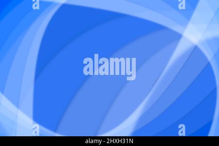 Abstract wavey blue pattern background Stock Photo