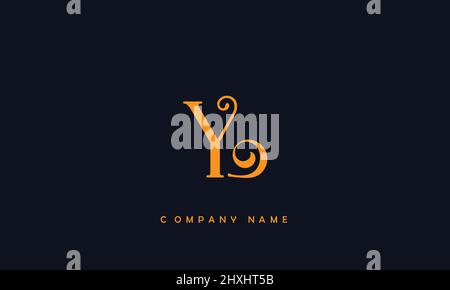YL or ly alphabets letters logo monogram Stock Vector