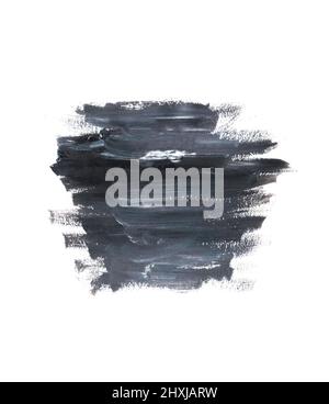 Brush stroke. Abstract watercolor colorful background for design. Hand painted blot texture on white background. Stock Photo