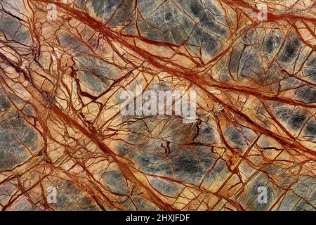 Natural Rainforest Green Extra - marble background, texture in your admirable tone for new interior look. Stock Photo
