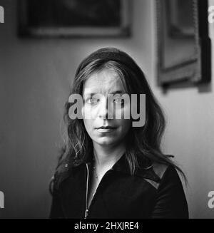 Lady Lucan, wife of missing Lord Lucan, pictured at her home in London. 20th October 1977. Stock Photo