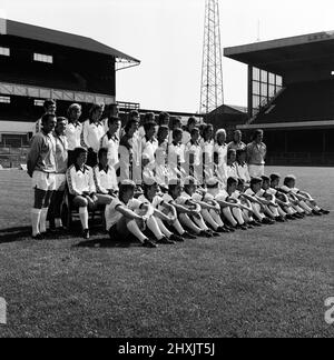 Derby County football team. 30th July 1976. Stock Photo