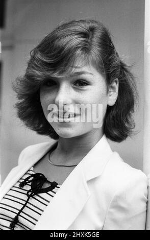 Thirteen-year-old actress Tatum O'Neal is to play the lead in the film  International Velvet. She is pictured at a press reception. 22nd August  1977 Stock Photo - Alamy