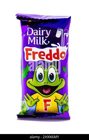 Cadbury Dairy Milk Freddo Chocolate Bar Stock Photo