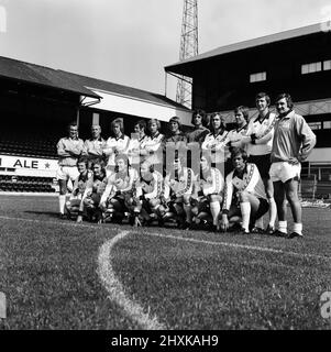 Derby County football team. 30th July 1976. Stock Photo