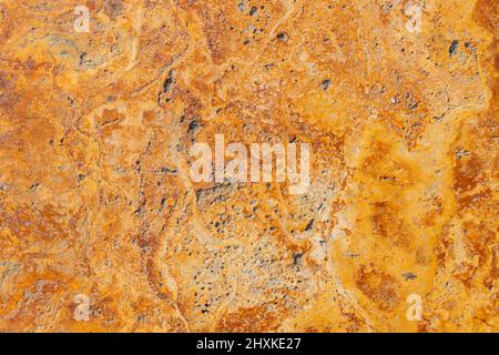 Abstract orange stone background. Marble tile texture Stock Photo
