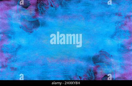 Hand painted bright abstract watercolor texture. Creative background for design. Stock Photo