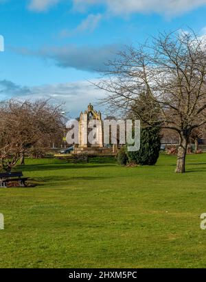 War Memorial Dalkeith, Scotland, UK Stock Photo