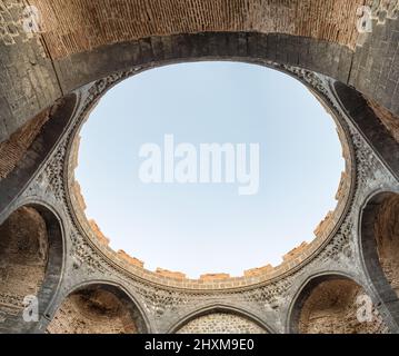 Ruins of the Saint George church in Diyarbakir, Turkey Stock Photo