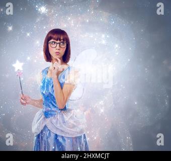 fairy godmother blue dress Fairy Godmother, Light Skin Tone, Blue Eyes, Blonde! Retired! Limited Supply!