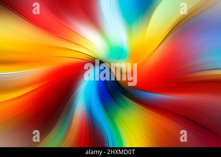 abstract digital background illustration with colorful lines Stock Photo