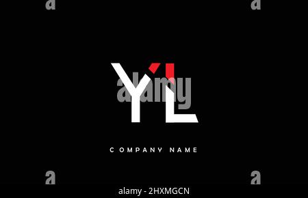 YL or ly alphabets letters logo monogram Stock Vector