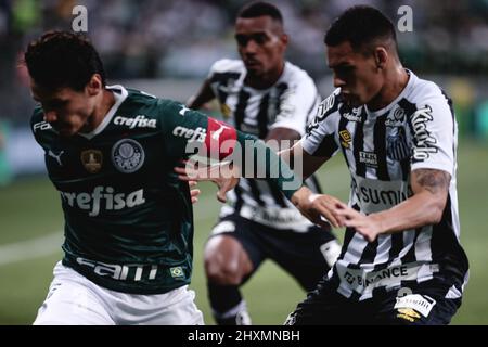 SÃO PAULO, SP - 13.03.2022: SANTOS X PALMEIRAS - Rony in the match