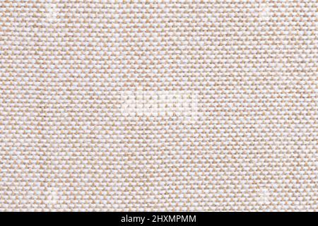 Close up of white and brown cloth texture Stock Photo