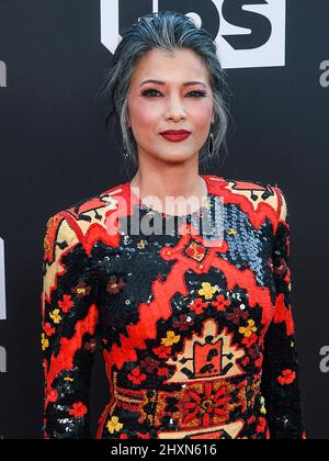 Kelly Hu attends the 27th Annual Critics Choice Awards at Fairmont Century Plaza on March 13, 2022 in Los Angeles, California. Photo: Casey Flanigan/imageSPACE/Sipa USA Credit: Sipa USA/Alamy Live News Stock Photo