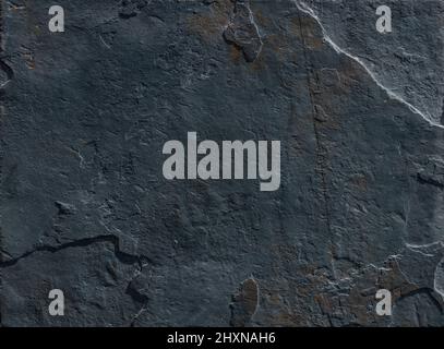 Dark natural stone slate texture Stock Photo