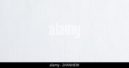 panorama white fabric texture and background Stock Photo