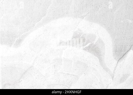 White marble tile floor texture and background with copy space. Stock Photo