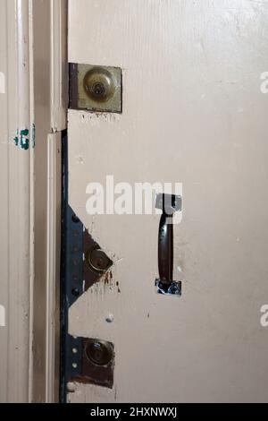 James Dean - Tür zum Appartement New York / James Dean - Door to the Apartment New York Stock Photo