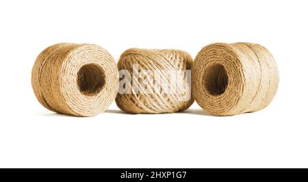Roll of jute string, jute thread, jute fibre, bast fibre, natural