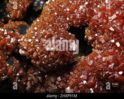 Red hexagonal crystals hi-res stock photography and images - Alamy