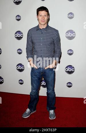 Zach Gilford at the 2011 TCA Winter Press Tour for ABC/Disney Network held at The Langham Huntington Hotel, California Stock Photo