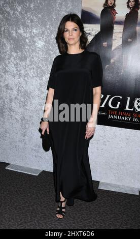 Jeanne Tripplehorn at the premiere of HBO's 'Big Love' Season 5, held at Directors Guild of America, Los Angeles. Stock Photo