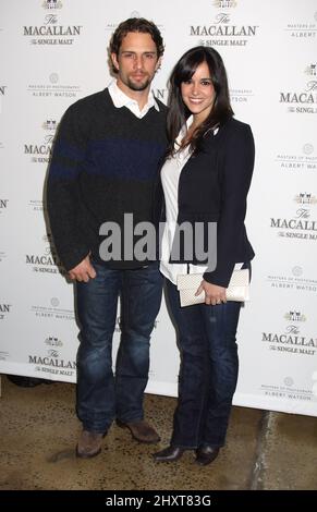 David Fumero and Melissa Fumero attending The Macallan's New Masters of Photography Collection Preview held at Milk Studios in New York, USA. Stock Photo