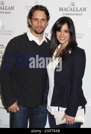 David Fumero and Melissa Fumero attending The Macallan's New Masters of Photography Collection Preview held at Milk Studios in New York, USA. Stock Photo