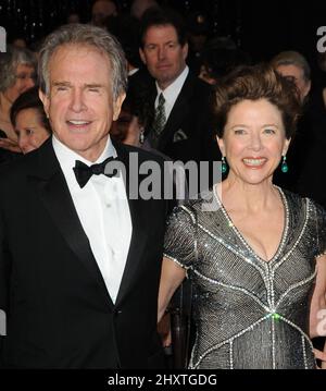 Warren Beatty and Annette Bening at the 83rd Academy Awards at the Kodak Theatre, Los Angeles. Stock Photo