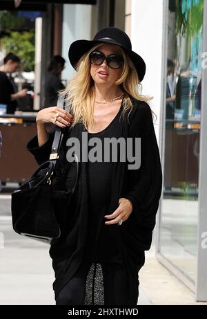 Rachel Zoe is seen out and about in Los Angeles, USA. Stock Photo