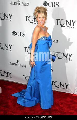 Christie Brinkley attending the 65th Annual Tony Awards held at the Beacon Theatre in New York, USA. Stock Photo