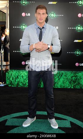 Blake Griffin at the 'Green Lantern' Los Angeles Premiere, held at Grauman's Chinese Theatre, Hollywood, California. Stock Photo