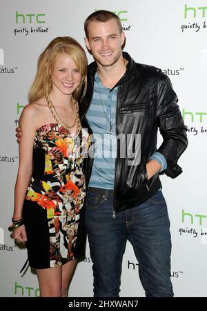 Laura Slade Wiggins, James Preston The HTC Status Social launch event