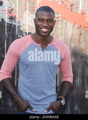 Sinqua Walls attending the 'Shark Night 3D' Photocall held at convention Center in San Diego, USA. Stock Photo