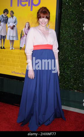 Bryce Dallas Howard at 'The Help' World Premiere at the Samuel Goldwyn Theater on August 9, 2011 in Beverly Hills, California. Stock Photo