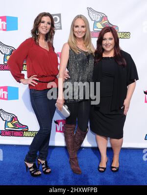 Wendy Wilson, Chynna Phillips, Carnie Wilson, Wilson Phillips during the 2011 Do Something Awards held at the Hollywood Palladium, California Stock Photo