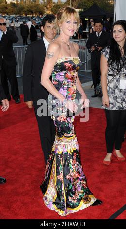 Melanie Griffith at the ALMA Awards in Santa Monica, California on September 10, 2011. The 2011 NCLR ALMA Awards are held to honor those who promote 'fair, accurate and balanced' portrayals of Latinos in the entertainment industry. Stock Photo