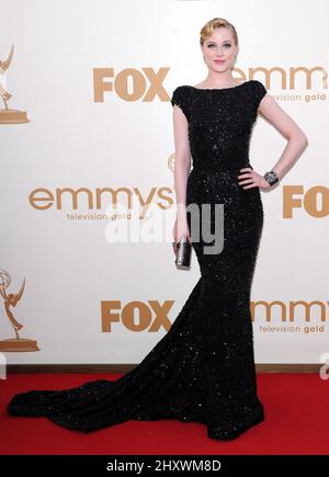 Evan Rachel Wood attends the 63rd Annual Primetime Emmy Awards held at Nokia Theatre L.A. in Los Angeles, California, USA. Stock Photo