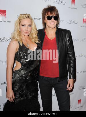 Nikki Lund and Richie Sambora at Rock Fashion presented by Rockin