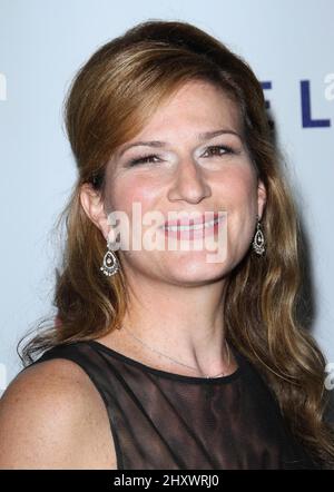 Ana Gasteyer during The 6th Annual 'A Fine Romance' Event held at Sony Pictures Studios, California Stock Photo