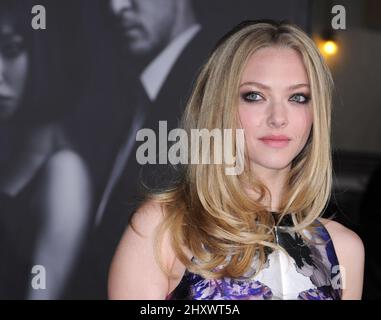 AMANDA SEYFRIED IN TIME. LOS ANGELES PREMIERE LOS ANGELES CALIFORNIA ...