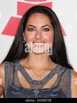 Barbara Mori during the 2011 Latin Recording Academy Person of the Year Honoring Shakira held at Mandalay Bay Resort & Casino, Las Vegas Stock Photo