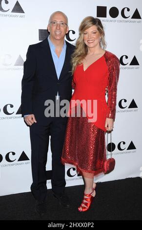 Bill Bell and Maria Arena Bell during the 2011 MOCA Gala 'An Artists Life Manifesto' held at the MOCA Grand Avenue, Los Angeles Stock Photo