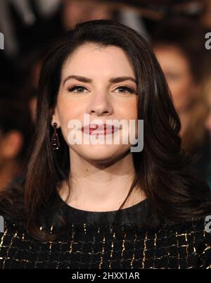 Stephenie Meyer attending the premiere of 'The Twilight Saga: Breaking Dawn - Part 1' in Los Angeles, USA. Stock Photo