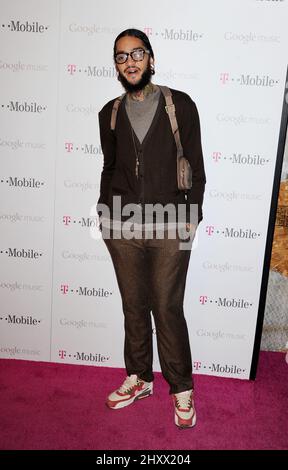 during the T-Mobile Android-Powered 4G Devices Launch Party held at Mr Brainwash Studio, California Stock Photo