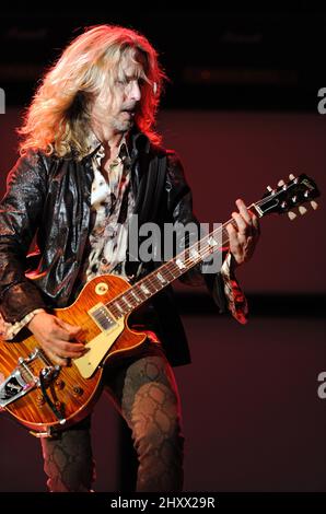 Tommy Shaw of Styx at the House of Blues in Myrtle Beach, South Carolina Stock Photo