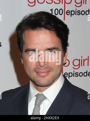 Matthew Settle at the 'Gossip Girl' 100th episode celebration at Cipriani Wall Street in New York Stock Photo