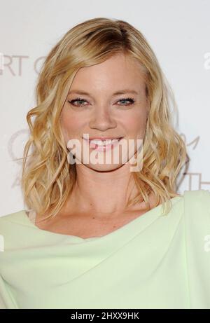 Amy Smart at the 2012 Art of Elysium Heaven Gala held at the Los Angeles Union Station Stock Photo