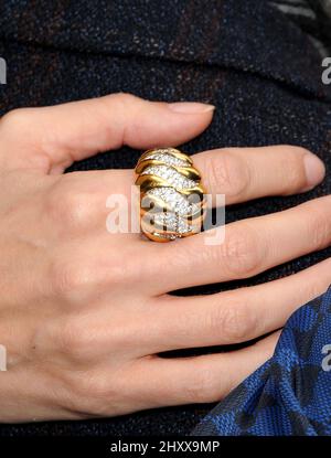 Angelina Jolie at the 2012 HFP Golden Globe Nominees Panal held at the Egyptian, Los Angeles Stock Photo